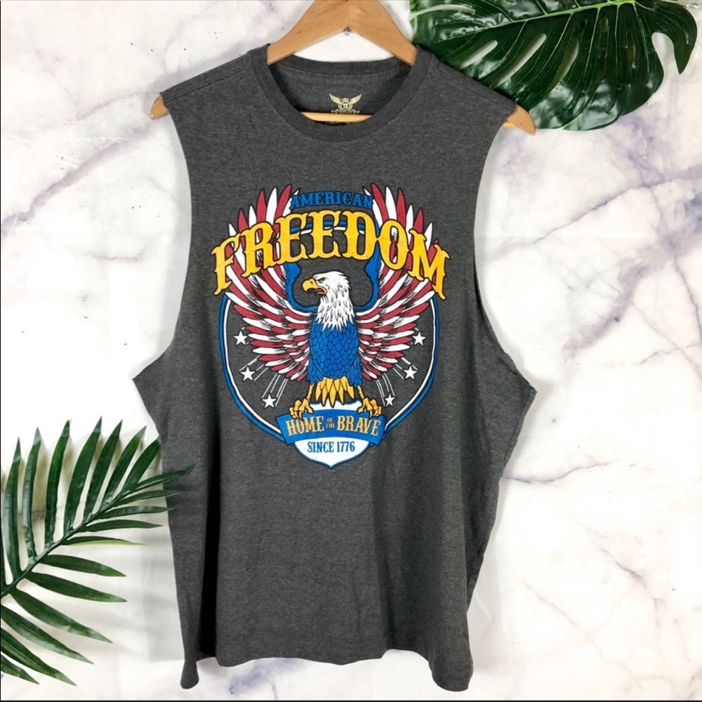 cropped Men’s Muscle Tank Top XL